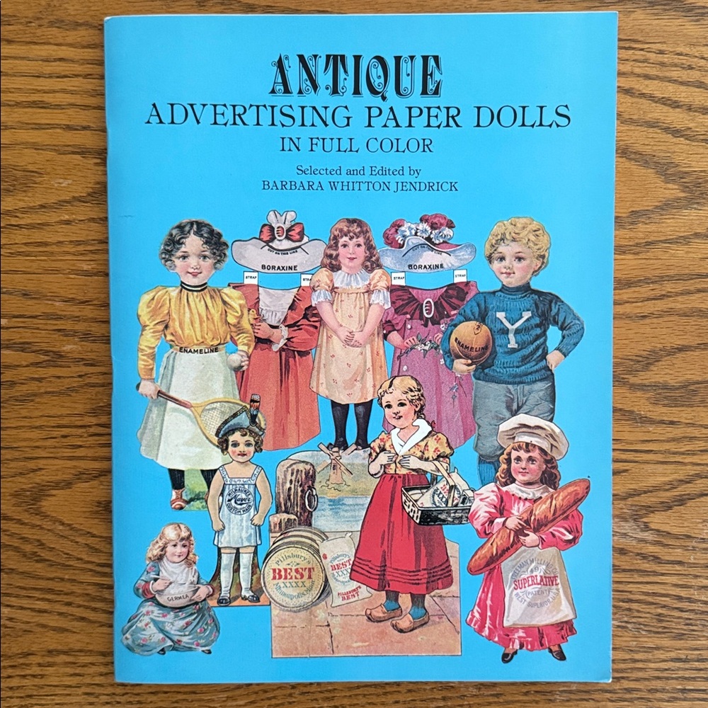 Antique Advertising Paper Dolls in Full Color